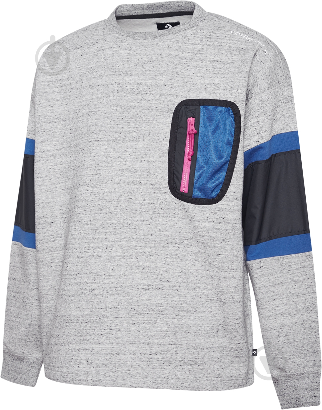 Свитшот Converse 10017908-080 р. L серый - фото 2