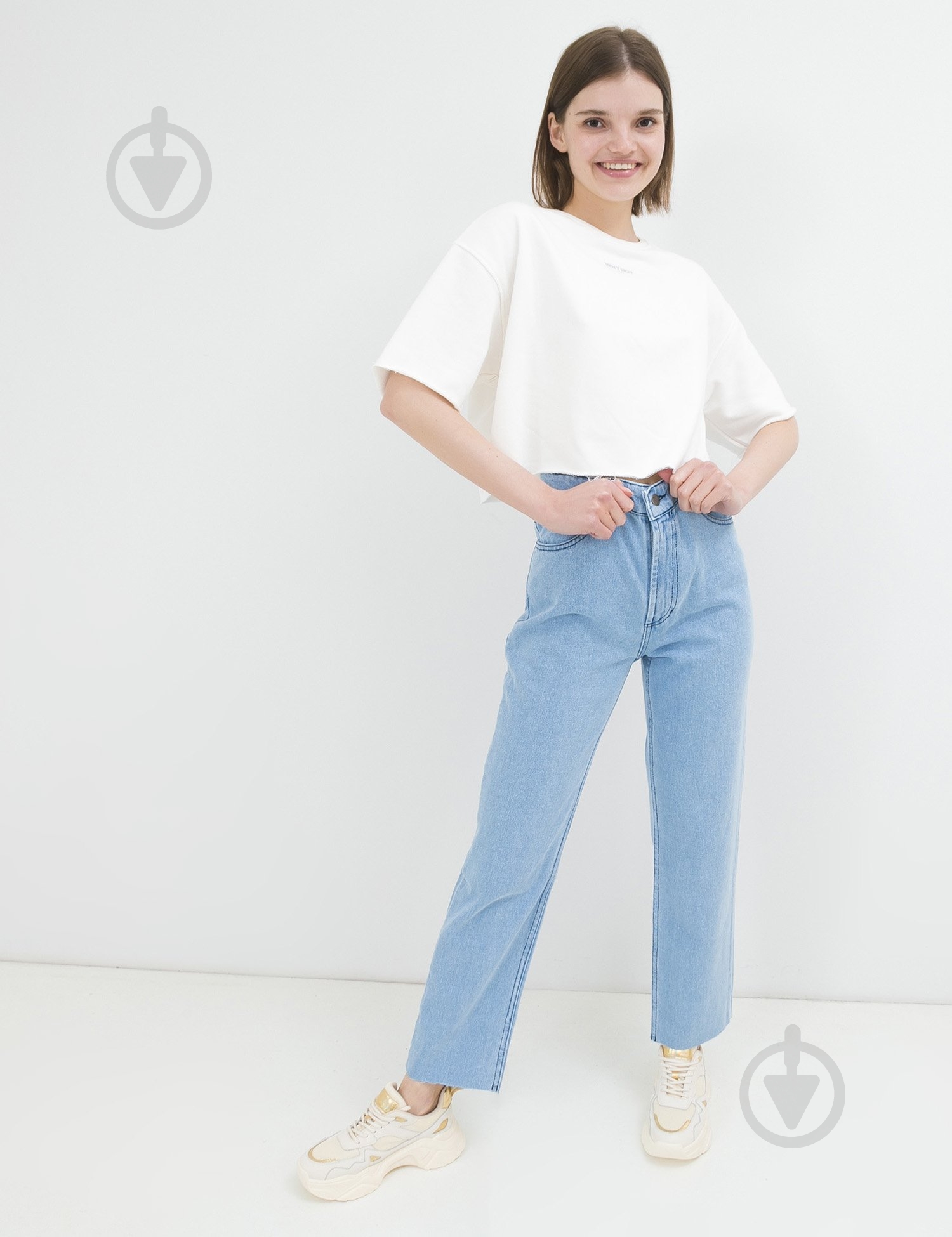 Джинси Why Not Denim JSTR4 JSTR4 р. 29 блакитний - фото 3