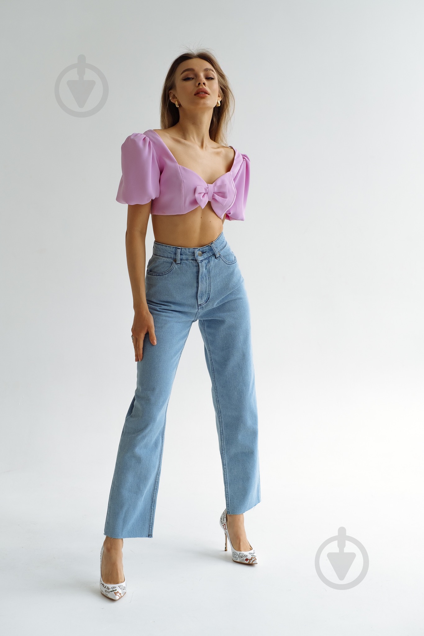 Джинси Why Not Denim JSTR4 JSTR4 р. 29 блакитний - фото 4