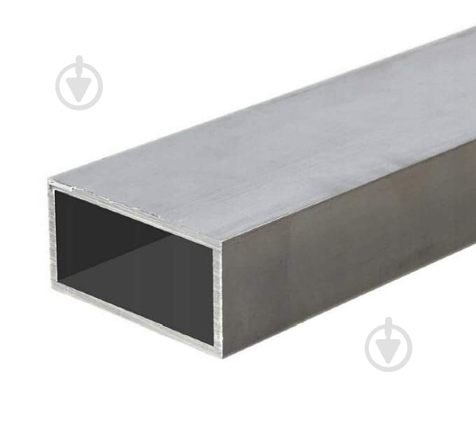 Труба Braz Line гладкий 10x20x1,5 мм 1000 мм 20x10x1,5мм серебро 1 м - фото 1