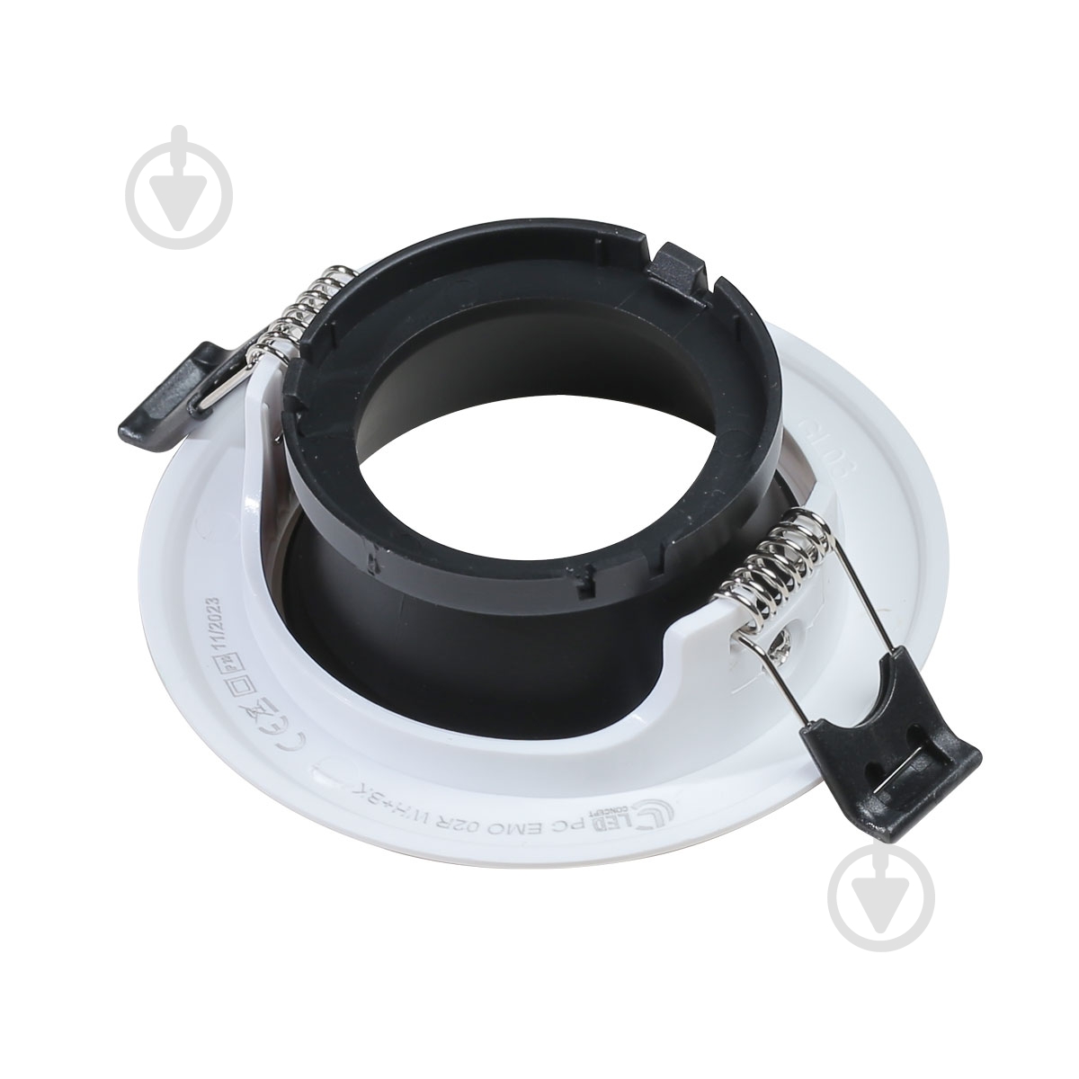 Светильник встраиваемый (Downlight) LED CONCEPT PC EMO 02R MR16 черный с белым - фото 4