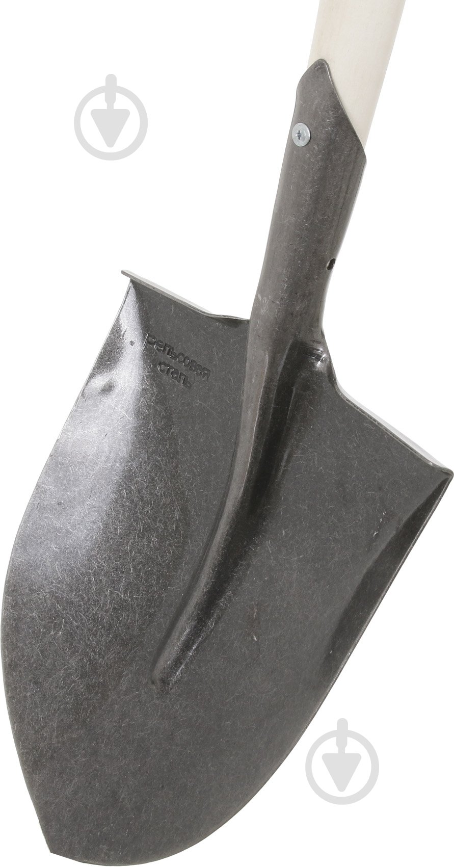 Лопата ЛПК (американка) с рельсового стали с черенком Лев - фото 2 Лопата ЛПК (американка) с рельсового стали с черенком Лев - фото 2