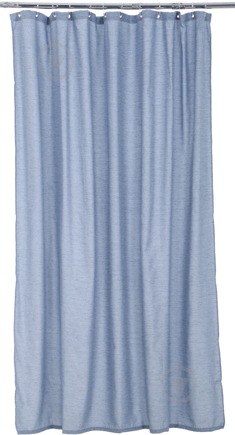Штора для душу Luna Mouline Steel Blue - фото 1
