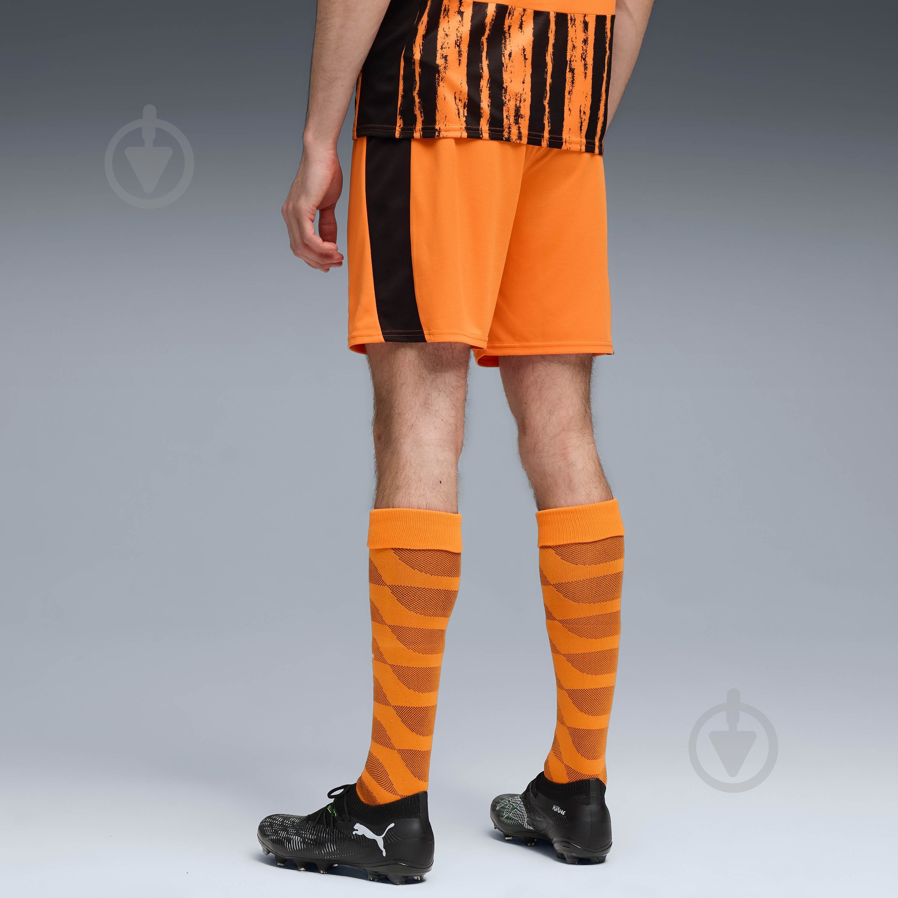 Шорты Puma FCSD Shorts Replica Rickie Orange-B 77972001 р. L оранжевый - фото 2