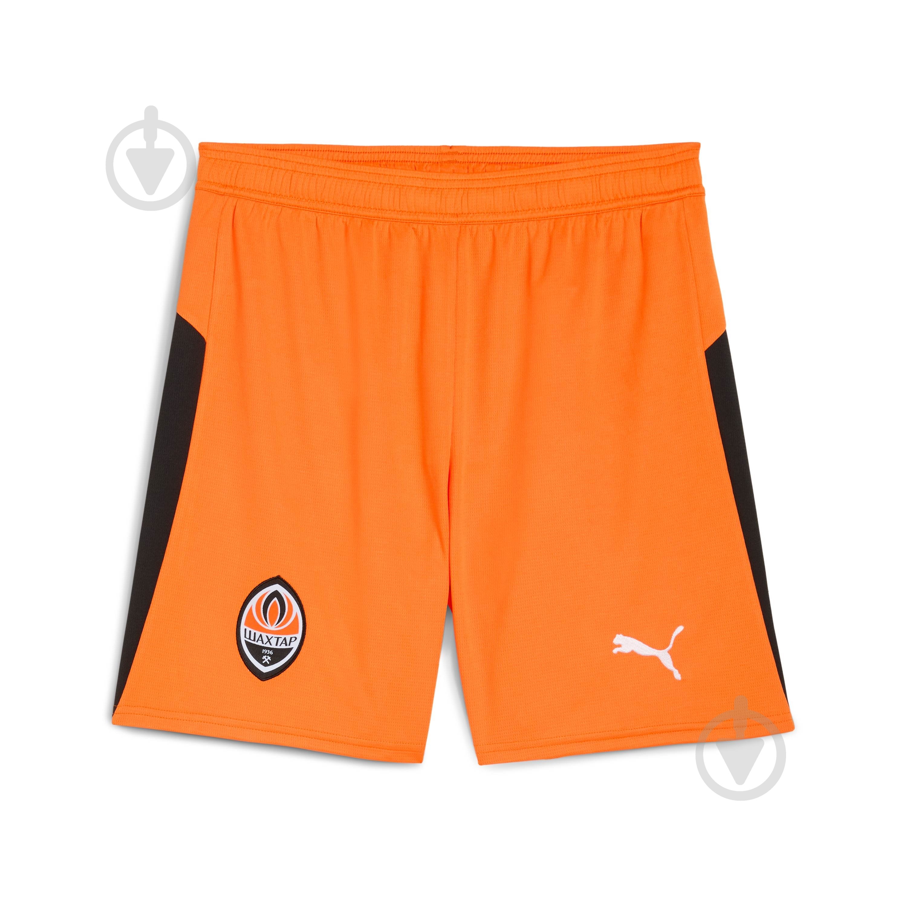 Шорты Puma FCSD Shorts Replica Rickie Orange-B 77972001 р. L оранжевый - фото 4