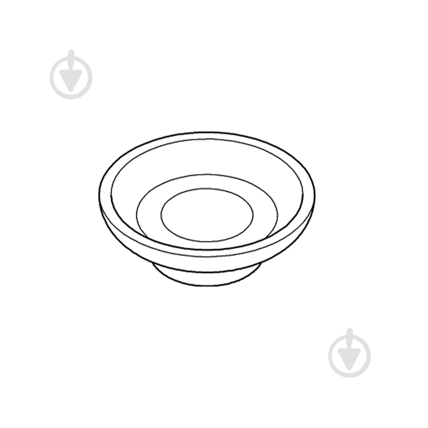 Мыльница Grohe без держателя QuickFix Start 41182000 (CV033481) - фото 4