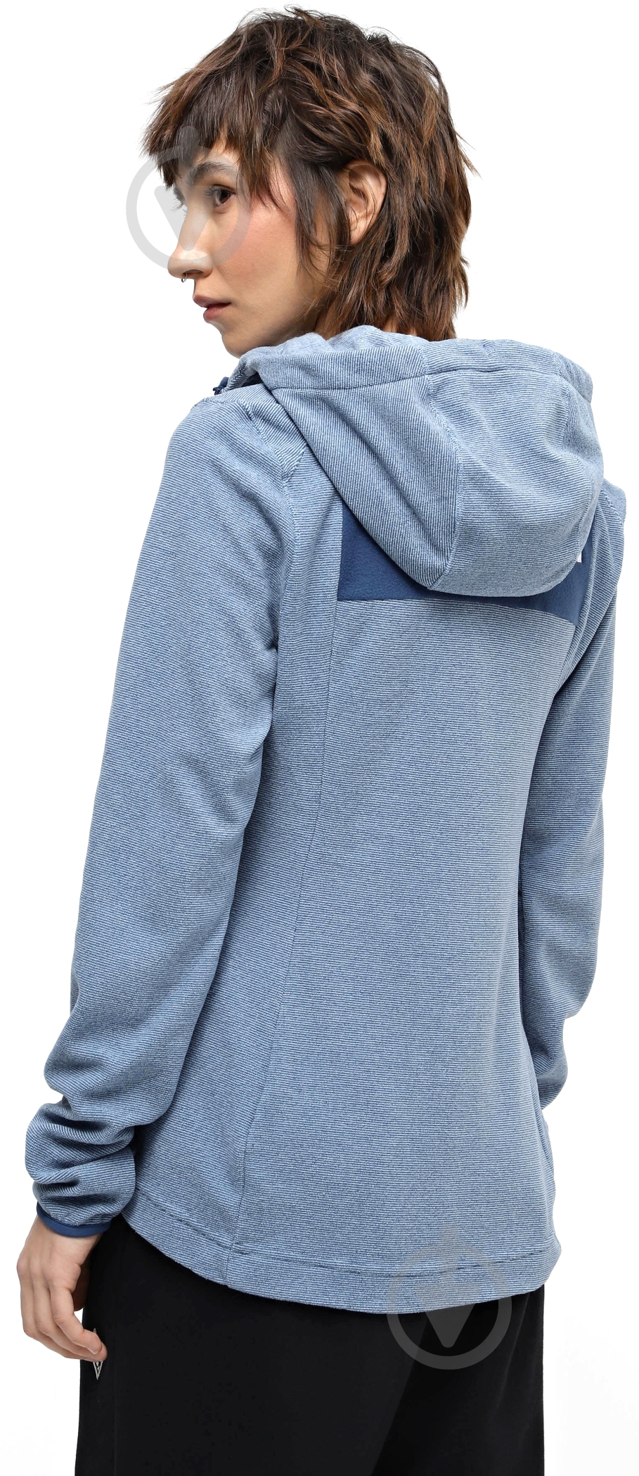 Джемпер THE NORTH FACE W HOMESAFE FULL ZIP FLEECE HOODIE NF0A8567W9I р.L синий - фото 3