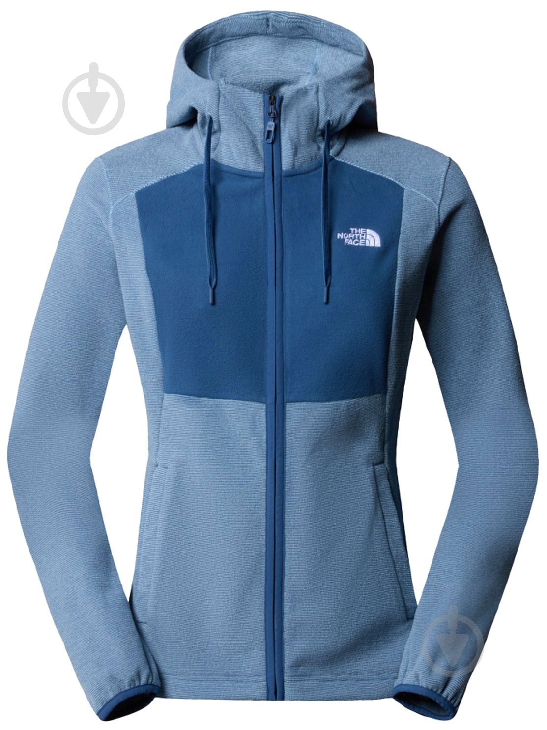 Джемпер THE NORTH FACE W HOMESAFE FULL ZIP FLEECE HOODIE NF0A8567W9I р.L синий - фото 5