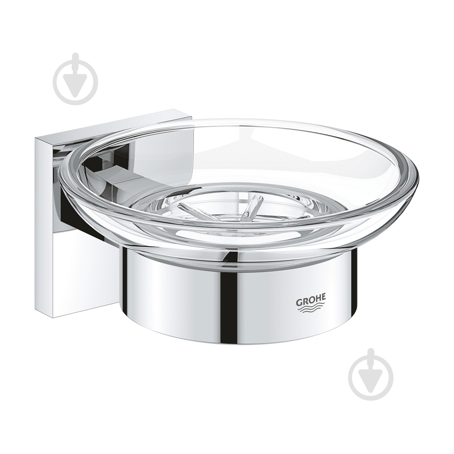 Мыльница Grohe с держателем QuickFix Start Cube 41096000 (CV033396) - фото 1