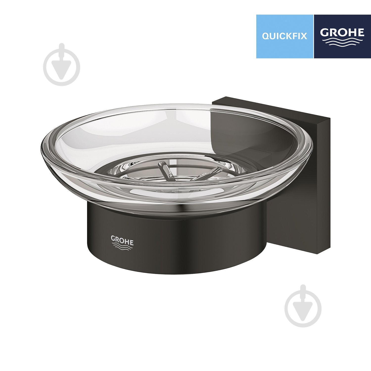 Мыльница Grohe с держателем QuickFix Start Cube 410962430 (CV033762) - фото 3