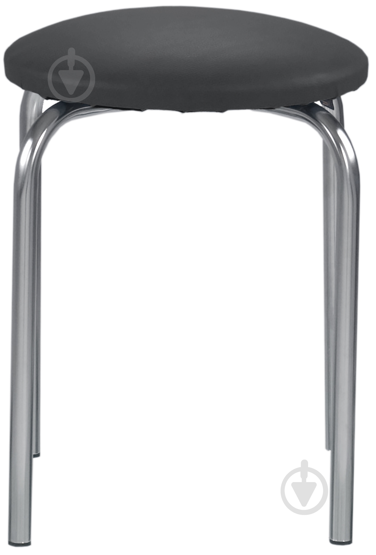 Табурет Nowy Styl CHICO CHROME (BOX-4) V-4 черный / хром - фото 2