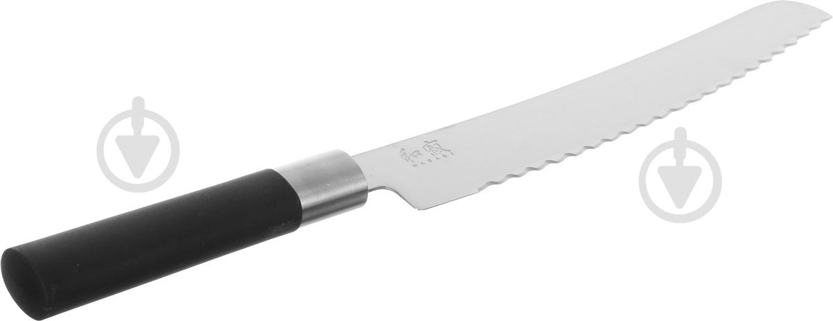 Ніж для хліба KAI Wasabi Black 23 см 6723B - фото 3