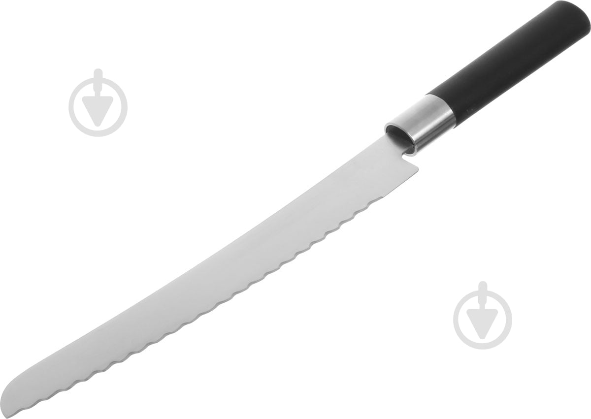Ніж для хліба KAI Wasabi Black 23 см 6723B - фото 1