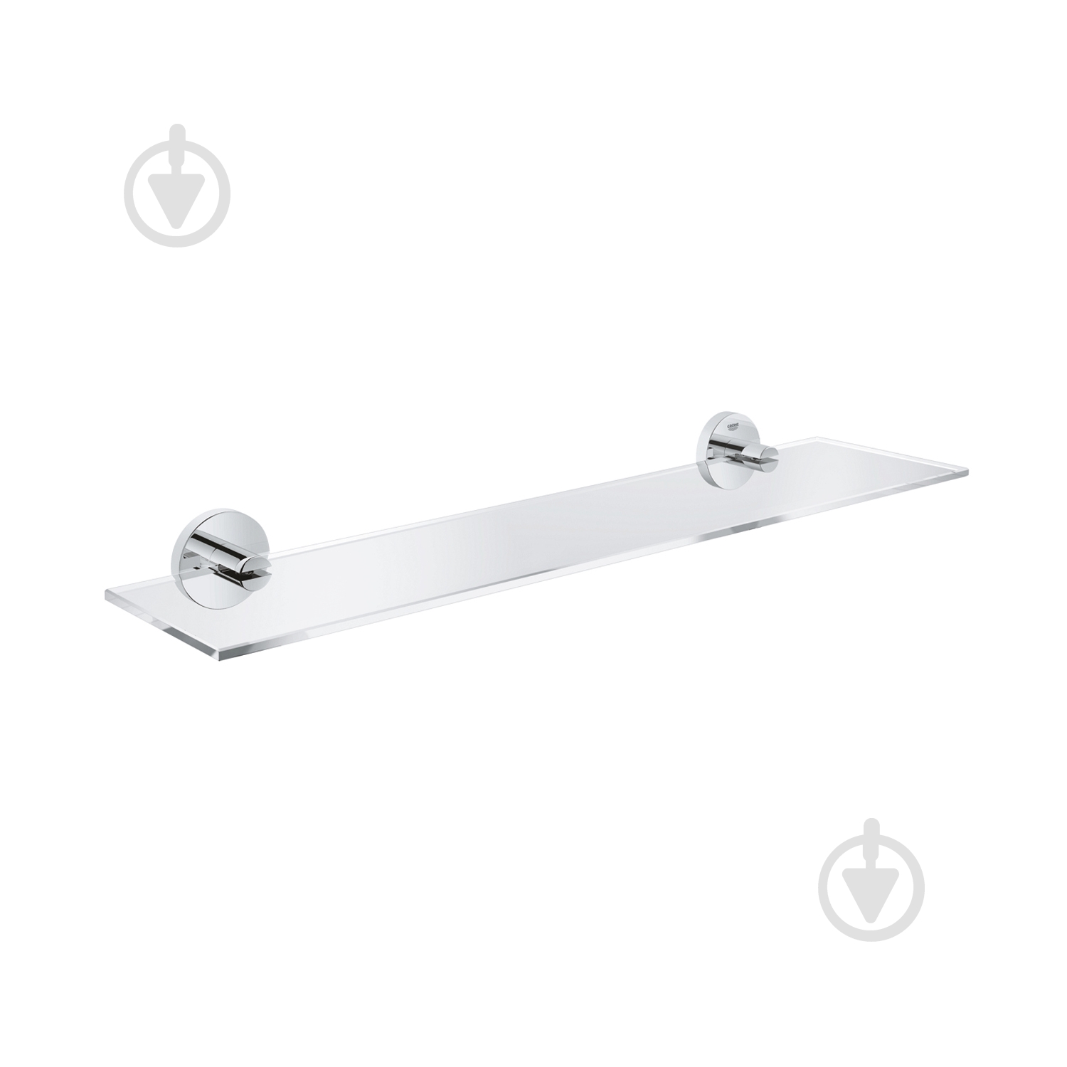 Полка стеклянная Grohe QuickFix Start 41202000 (CV034612) - фото 1
