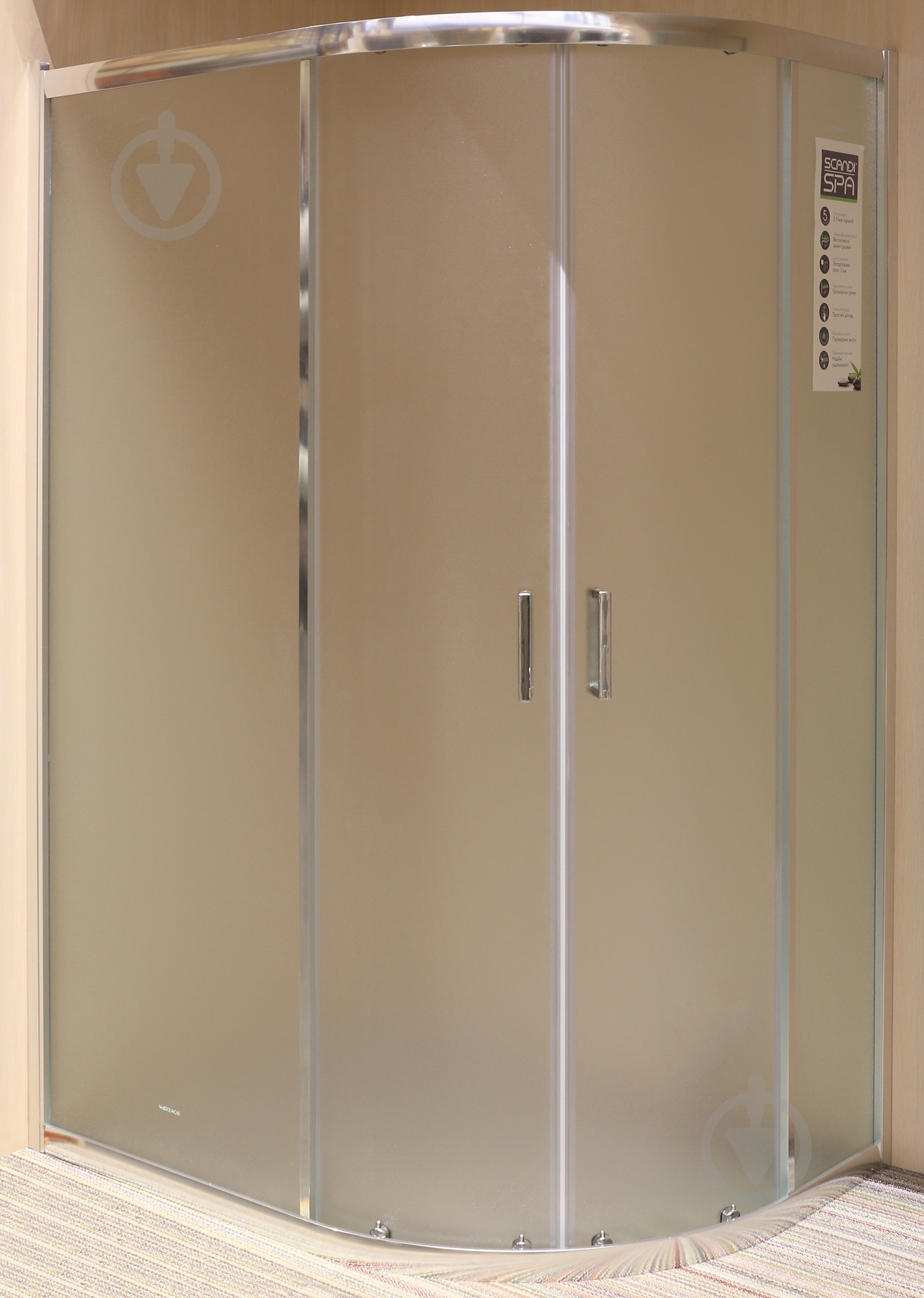 Душевая кабина ScandiSPA Sira JY010P 120x85 - фото 1