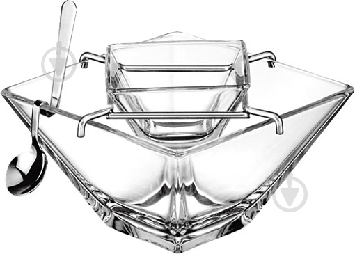 Набор для икры Vidivi Torcello Caviar Server 14 см 62885EM - фото 1 Набор для икры Vidivi Torcello Caviar Server 14 см 62885EM - фото 1