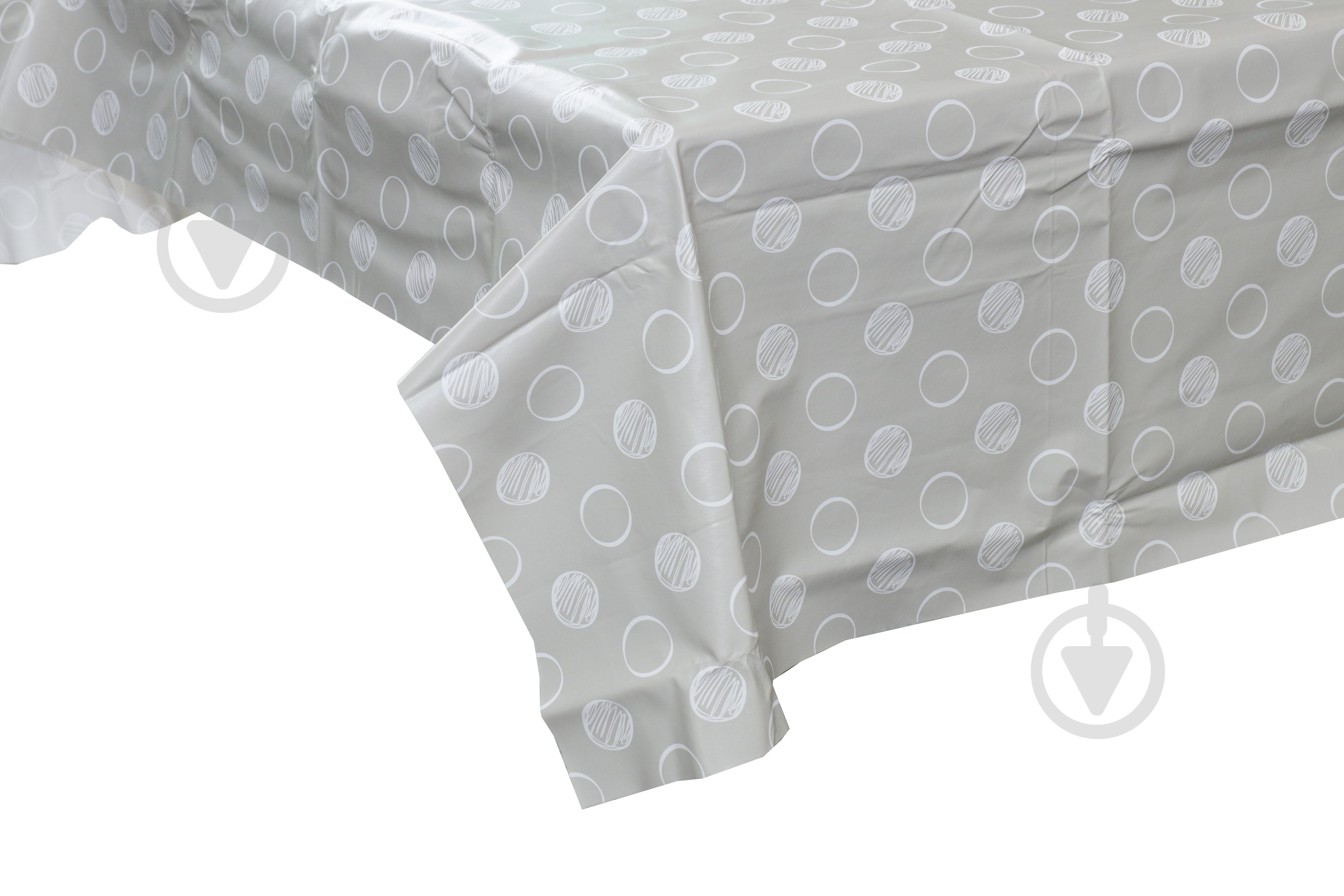 Скатерть Bubbles 140x240 см серый UP! (Underprice) - фото 1 Скатерть Bubbles 140x240 см серый UP! (Underprice) - фото 1