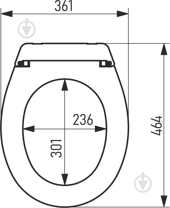Сиденье для унитаза SoloPlast MITO Eko - фото 11
