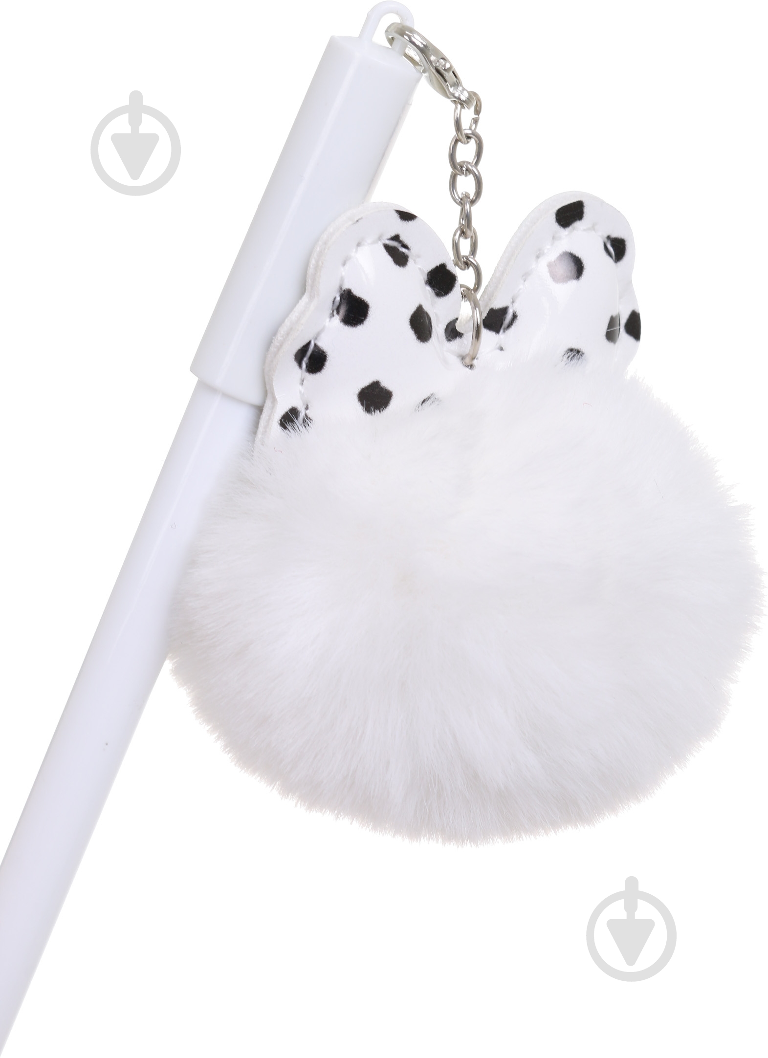 Ручка гелевая Бант с белым помпоном - фото 4