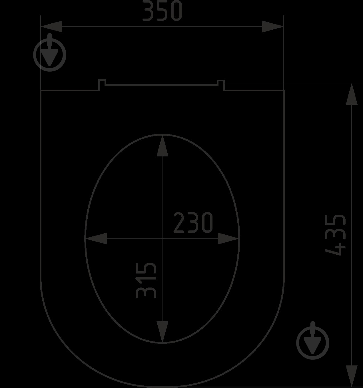 Сидіння для унітаза SoloPlast Merida - фото 11