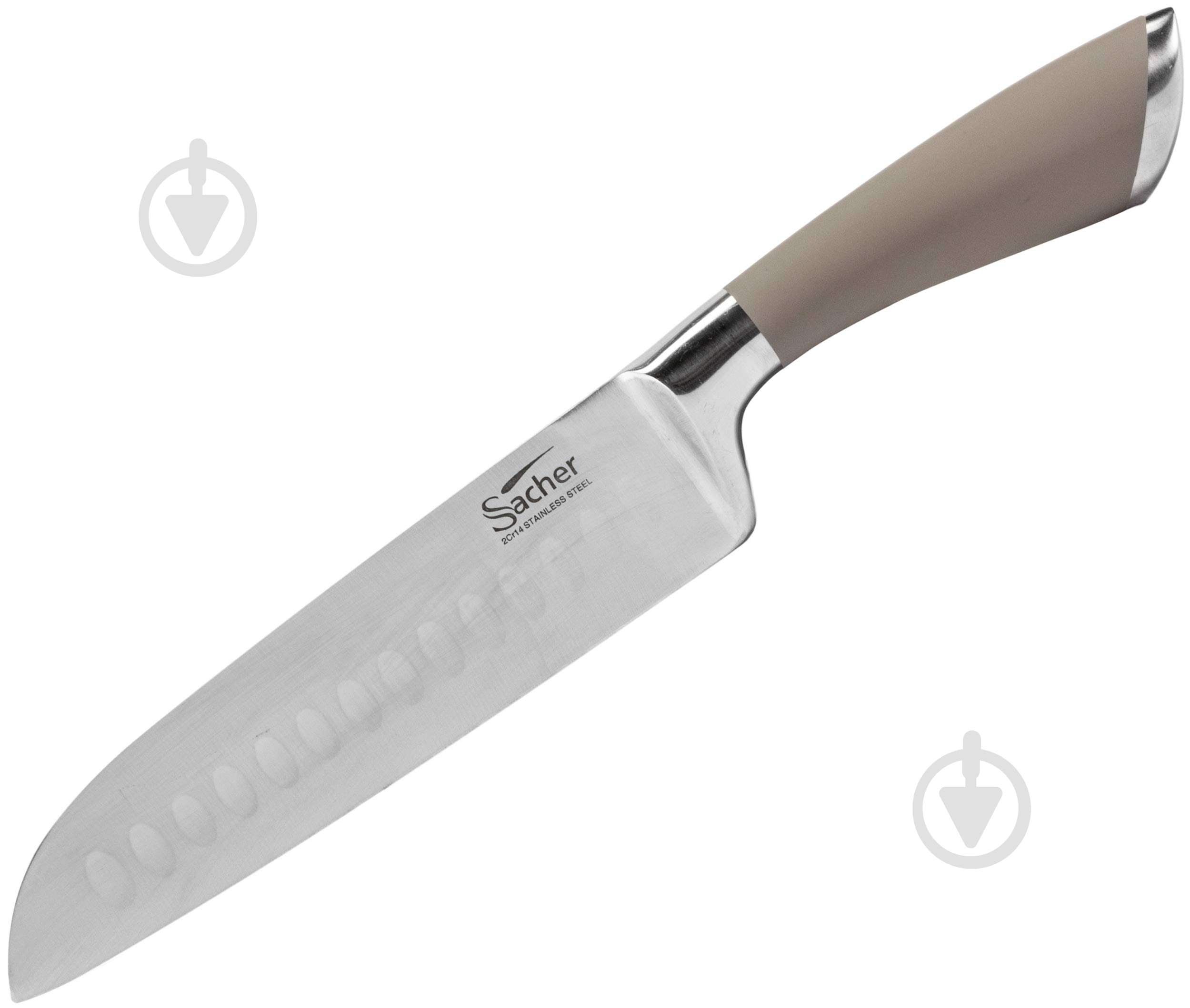 Нож сантоку Sacher 18 см SPKA00017 - фото 1 Нож сантоку Sacher 18 см SPKA00017 - фото 1