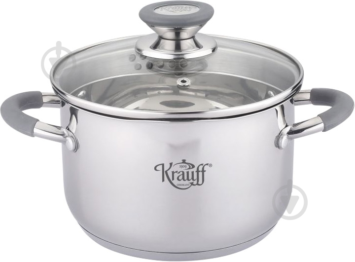 Кастрюля с крышкой Krauff Moxie 2,8 л 26-238-016 - фото 1 Кастрюля с крышкой Krauff Moxie 2,8 л 26-238-016 - фото 1