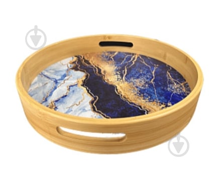Таця Eurogold 30 см мармур - фото 1 Таця Eurogold 30 см мармур - фото 1