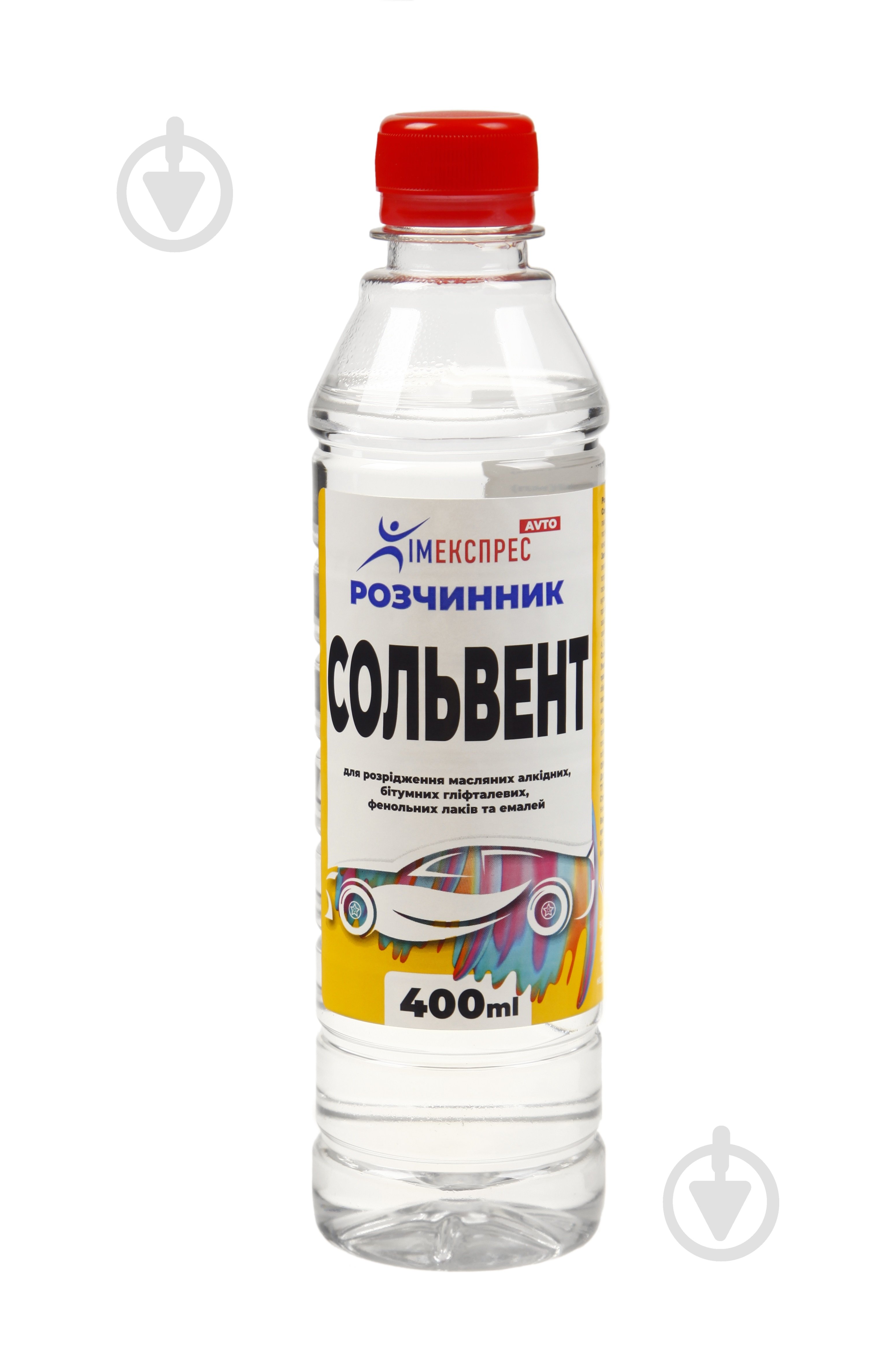 Растворитель сольвент Химекспрес 0,4 л 0,312 кг - фото 1