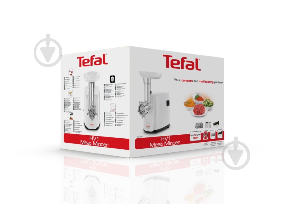 Мясорубка Tefal HV1 NE113135 - фото 6 Мясорубка Tefal HV1 NE113135 - фото 6