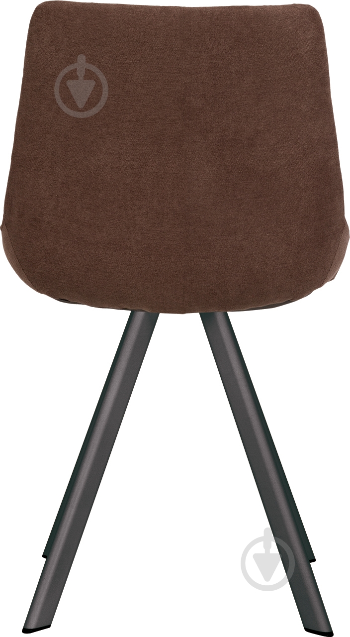 Стілець обідній Nowy Styl NICOLE 4L ANTR (BOX-1) SQR SORO-28 коричневий / антрацит - фото 3