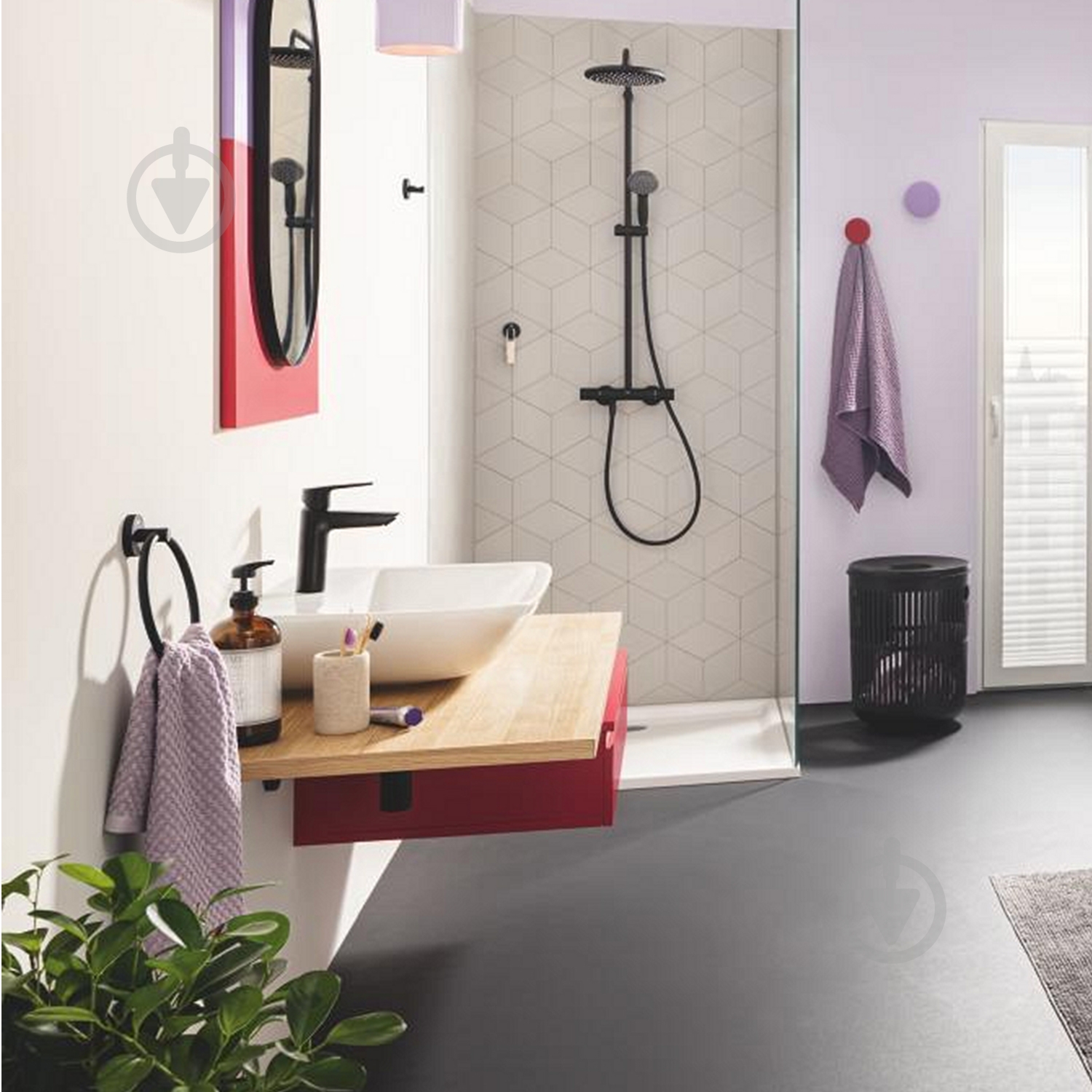 Держатель для полотенец Grohe QuickFix Start 411742430 - фото 7 Держатель для полотенец Grohe QuickFix Start 411742430 - фото 7