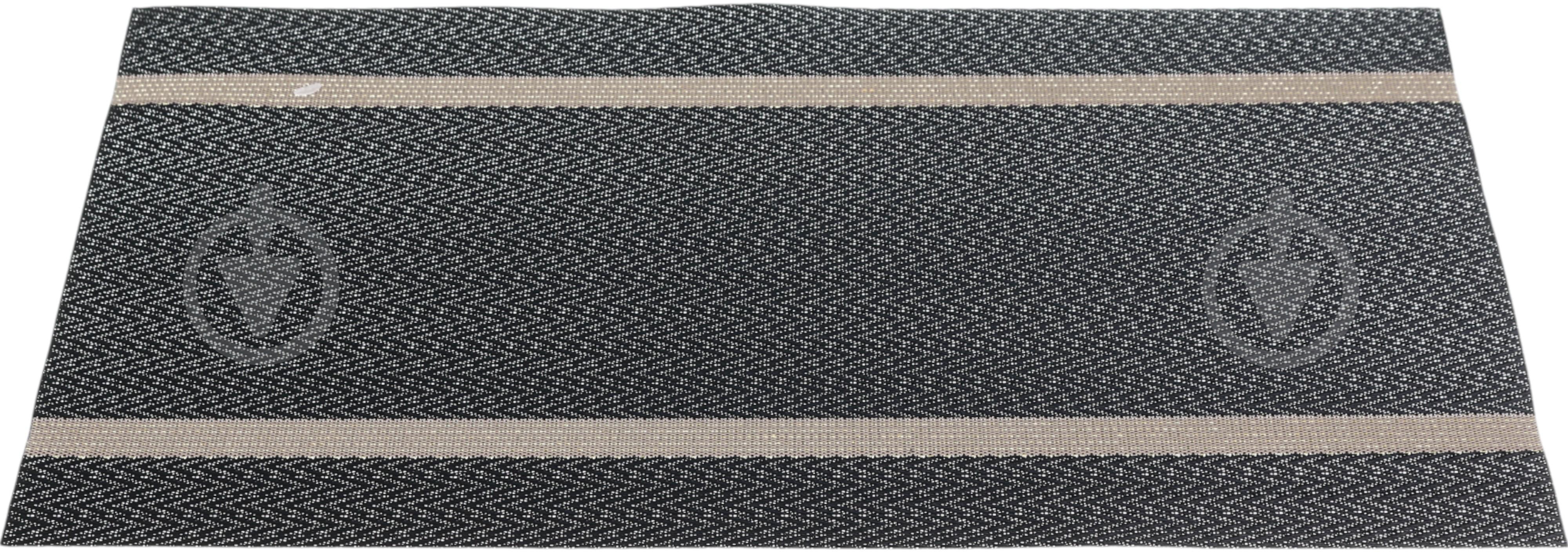 Коврик для сервировки Eurogold Modern 30х45 см черный ПВХ - фото 4