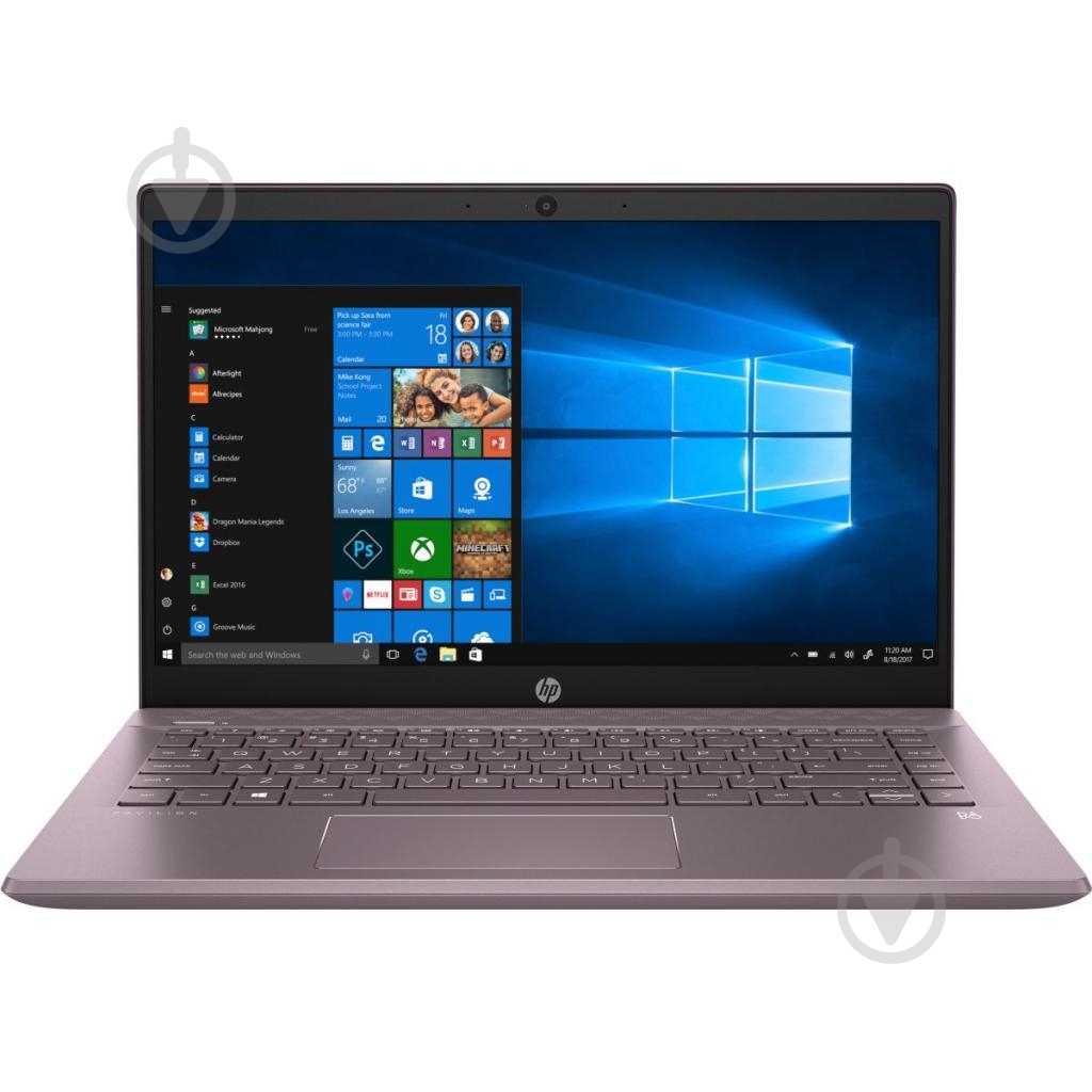Ноутбук HP Pavilion 14 14" (8PJ85EA) purple - фото 1