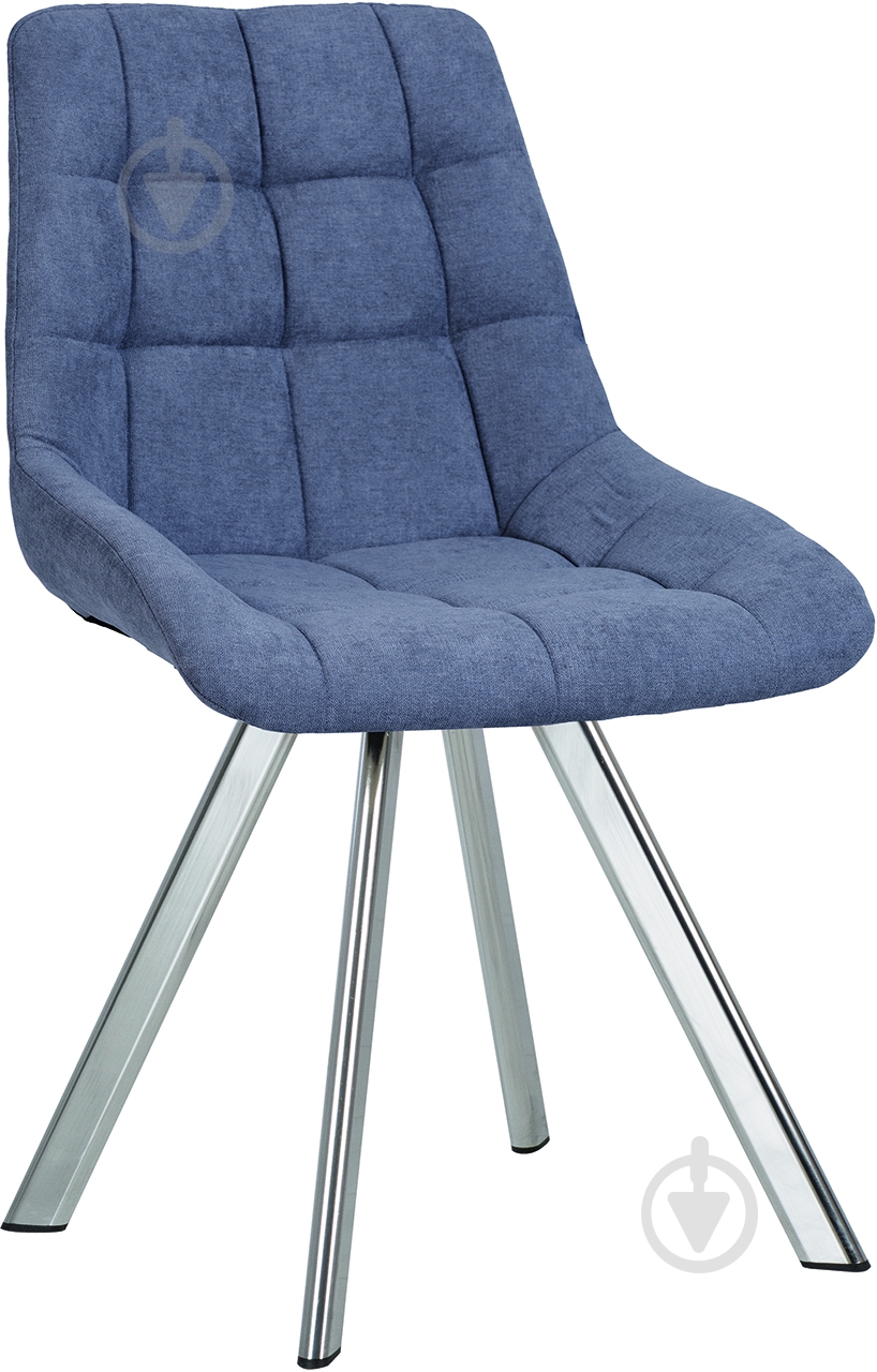 Стілець обідній Nowy Styl Nicole 4l chrome (Box-1) soro-93 (4820041903407) хром/сірий - фото 1