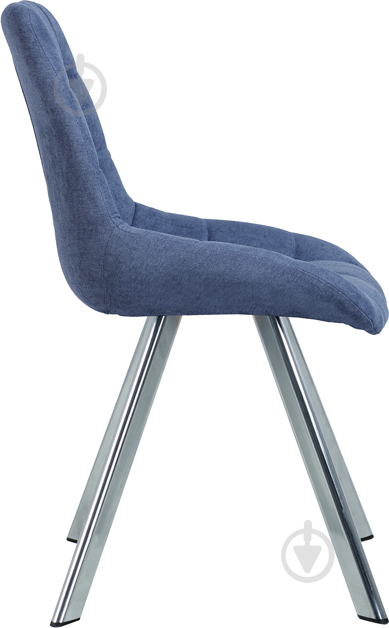 Стілець обідній Nowy Styl Nicole 4l chrome (Box-1) soro-93 (4820041903407) хром/сірий - фото 4