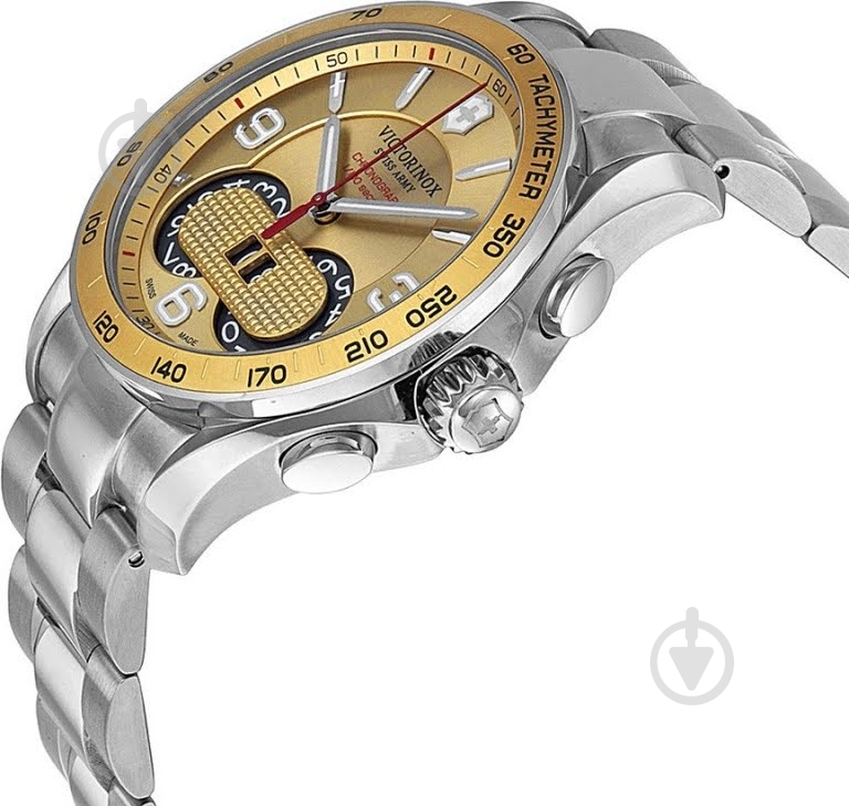 Наручные часы Chrono Classic Victorinox silver (V241619) - фото 2