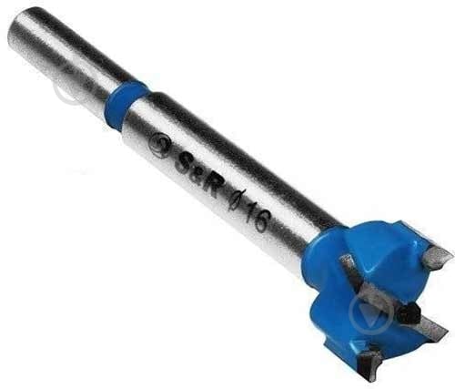 Сверло Форстнера S&R 16 мм 216812016 - фото 1 Сверло Форстнера S&R 16 мм 216812016 - фото 1