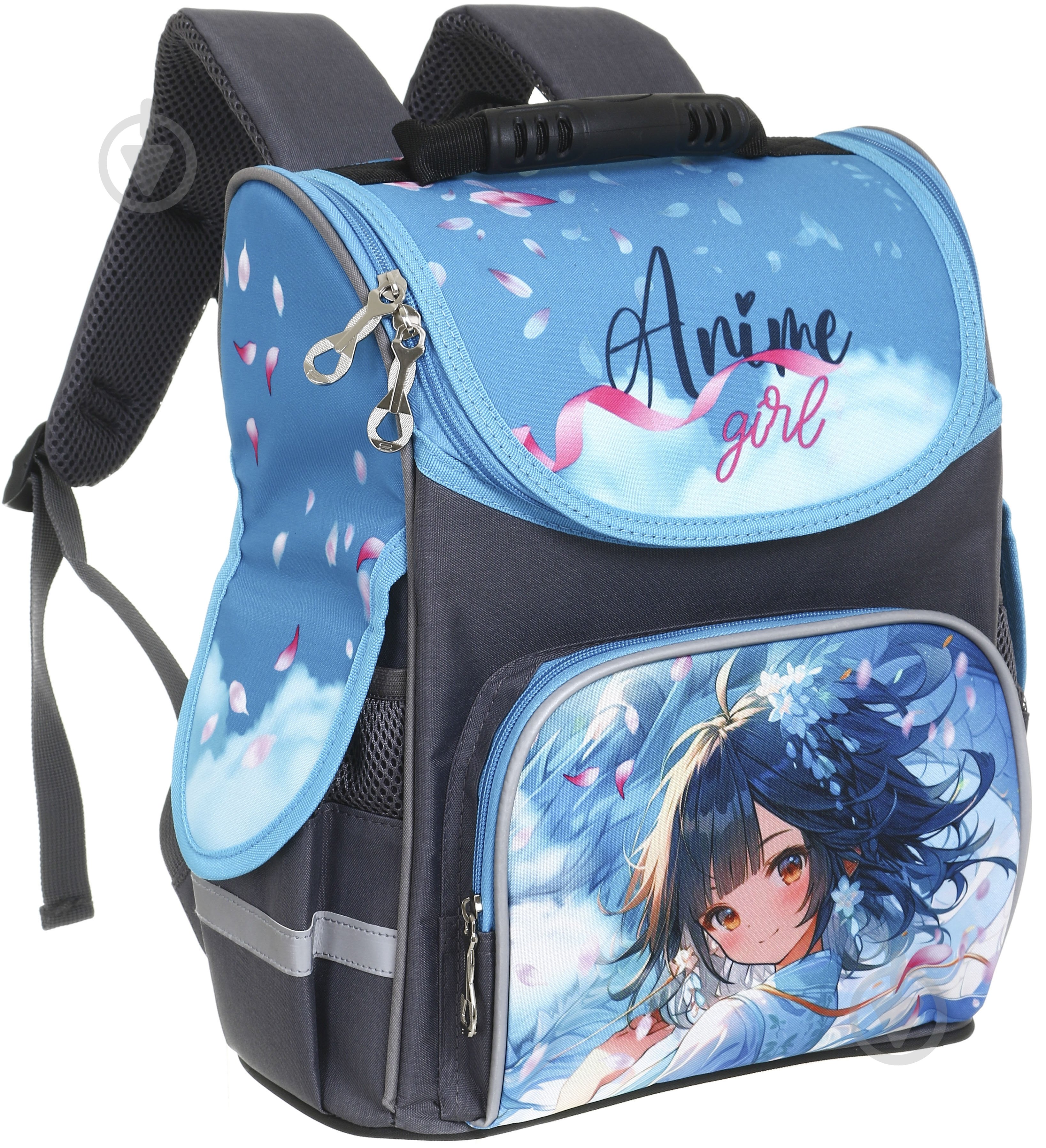 Ранець-короб Nota Bene Аніме ортопедичний Дівчинка і дракон Anime NB 24 - фото 1