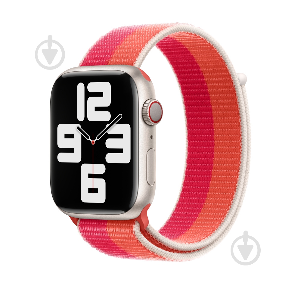 Ремешок Apple Sport Loop nectarine/peony MN5V3ZM/A - фото 2