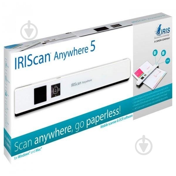 Документ-сканер Canon IRISCan Anywhere 5 белый - фото 3