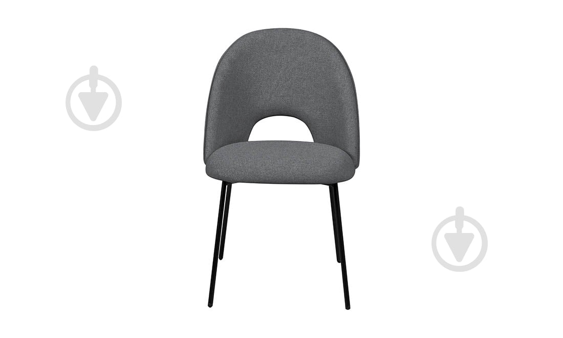 Стул Каспер серый / черный - фото 2