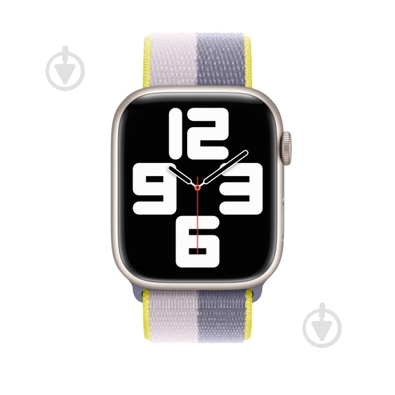 Ремешок Apple Sport Loop lavender gray/light lilac MN5R3ZM/A - фото 3 Ремешок Apple Sport Loop lavender gray/light lilac MN5R3ZM/A - фото 3