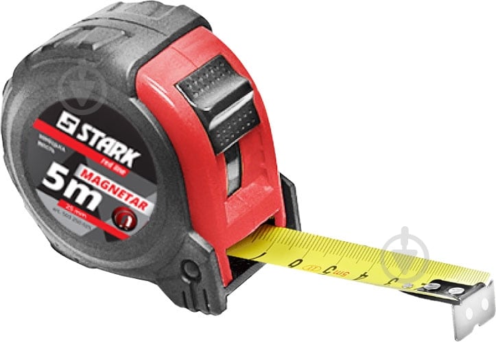 Рулетка Stark 5 м x 25 мм магнитный крючок - фото 1