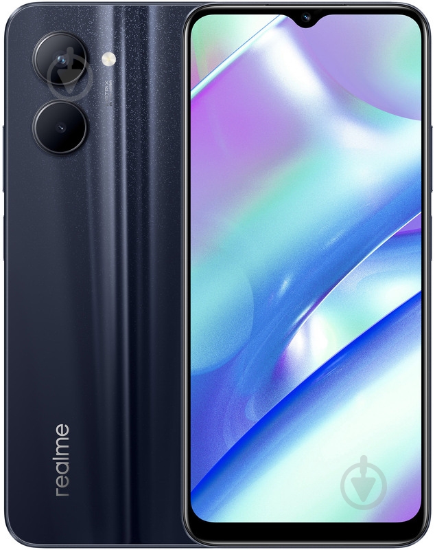 Смартфон realme C33 Dual Sim 4/128GB night sea - фото 1 Смартфон realme C33 Dual Sim 4/128GB night sea - фото 1