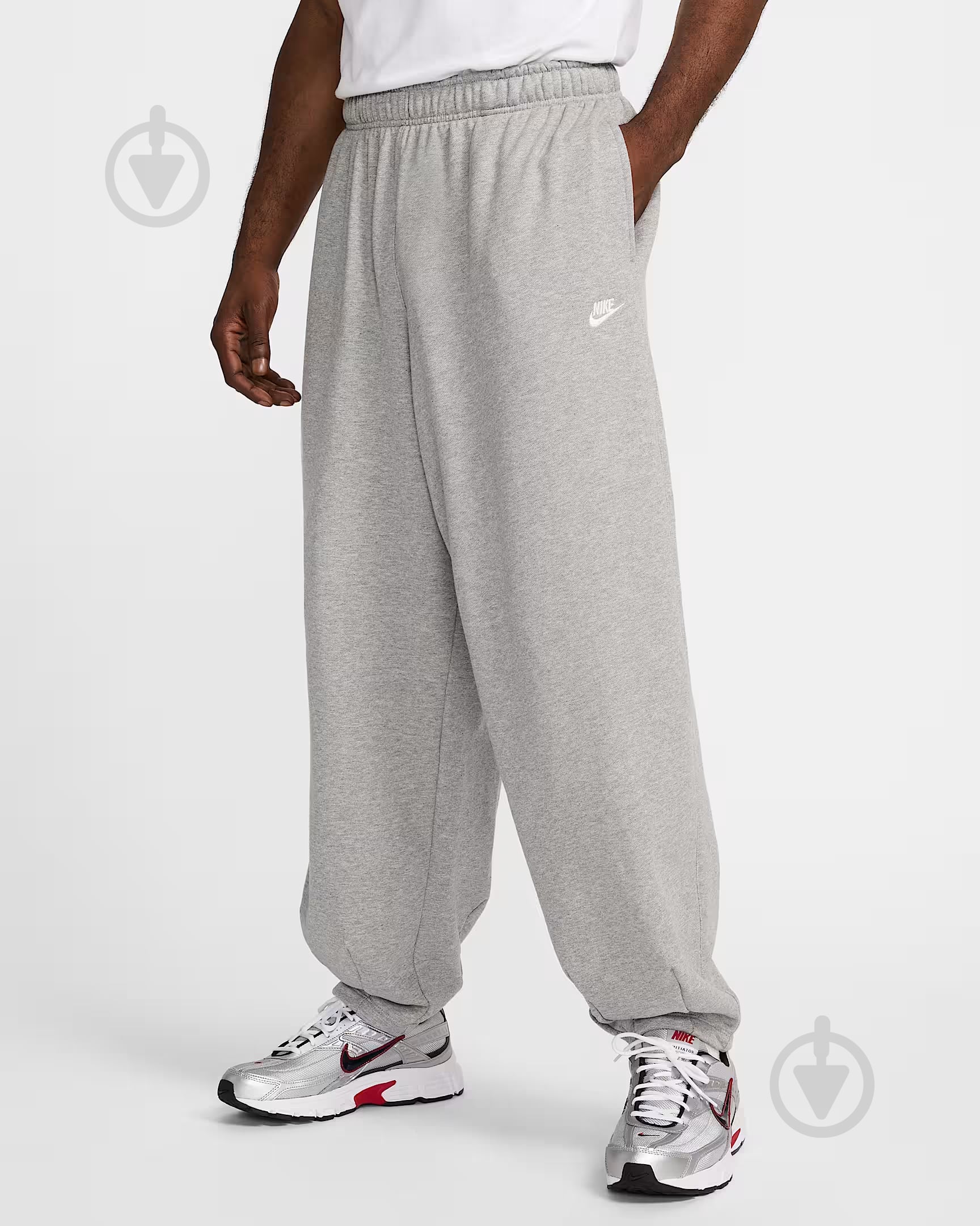 ᐉ Штани Nike M NK CLUB FT OVERSIZED PANT HJ1822-063 р. 2XL сірий