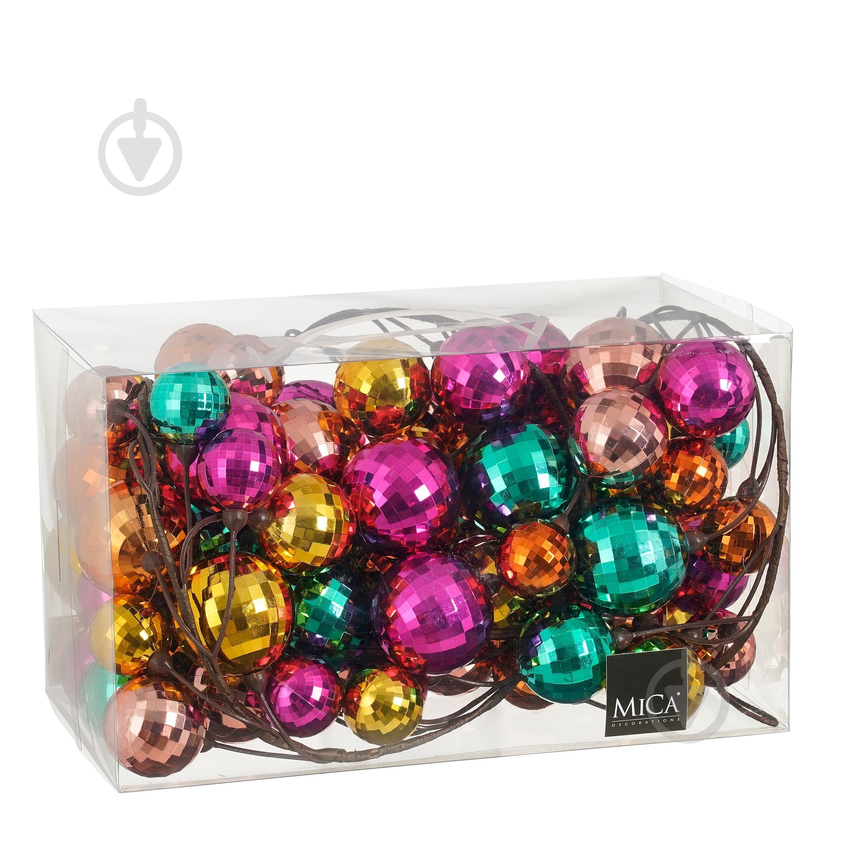 Гірлянда Edelman змішані кольори,полістирол світлодіодна (LED) 1,8 м (1170840) - фото 1