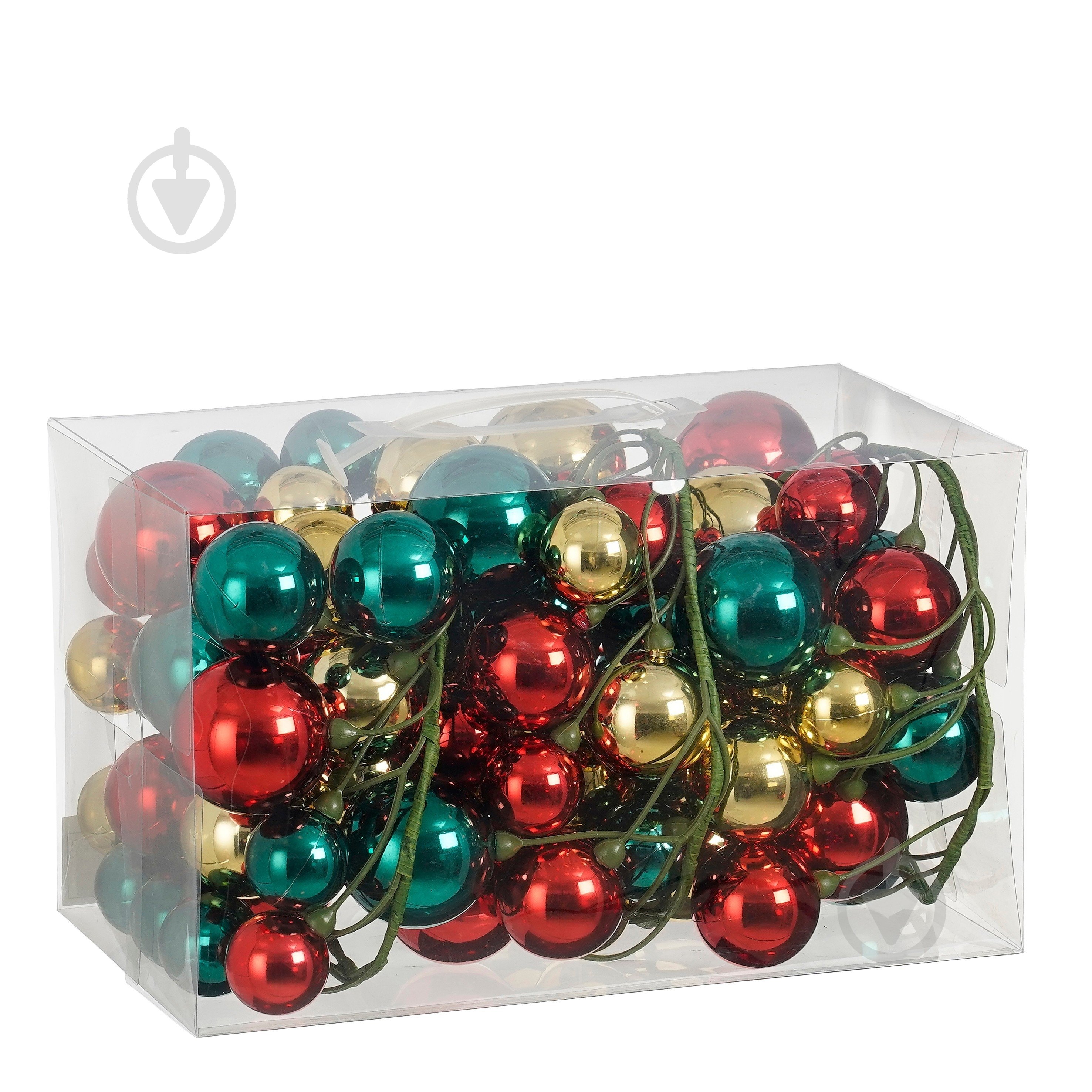 Гирлянда Edelman смешанные цвета, полистирол светодиодная (LED) 1,81 м (1170851) - фото 1 Гирлянда Edelman смешанные цвета, полистирол светодиодная (LED) 1,81 м (1170851) - фото 1