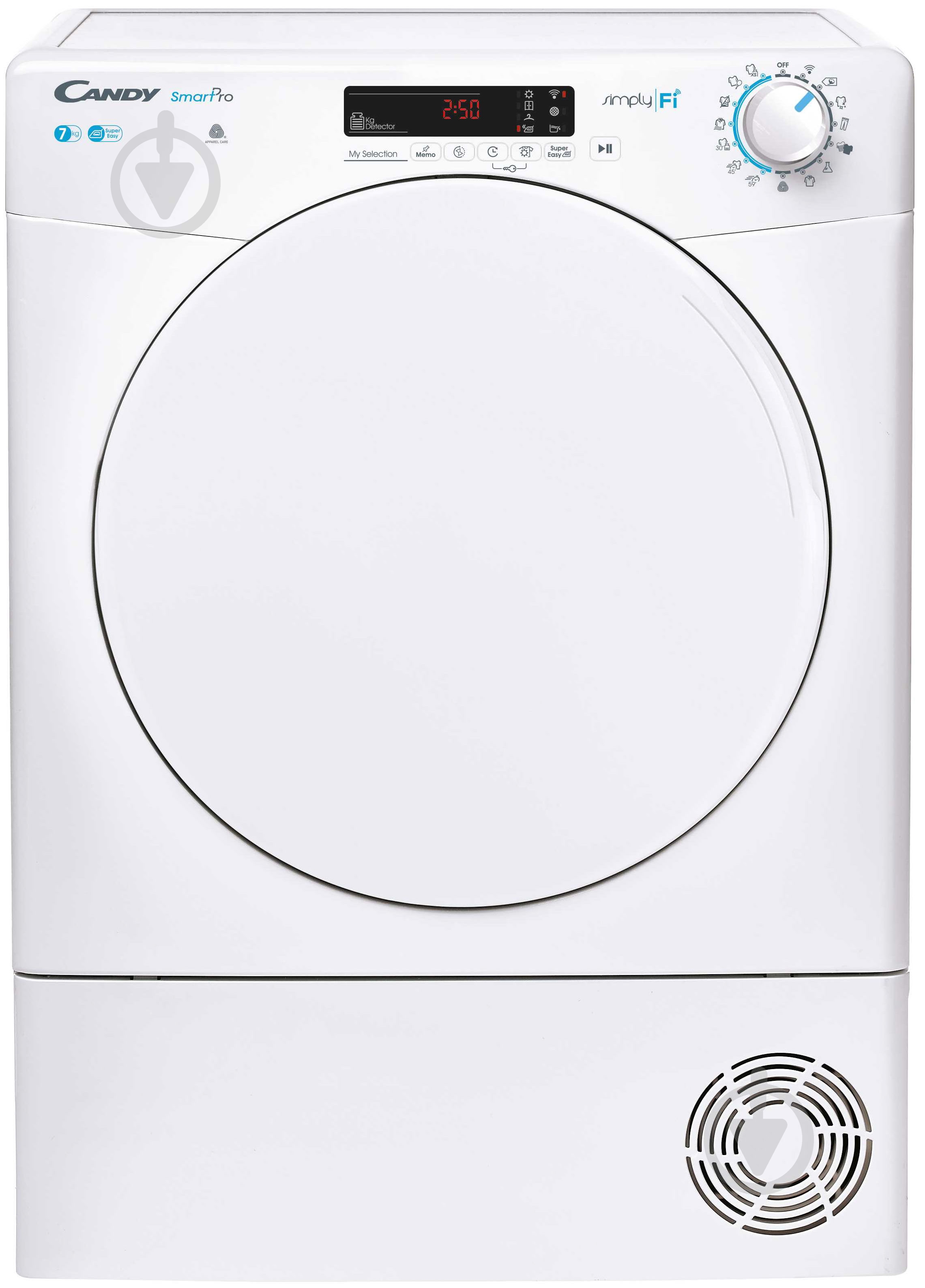 Сушильная машина Candy CSO C7DF-S - фото 1 Сушильная машина Candy CSO C7DF-S - фото 1