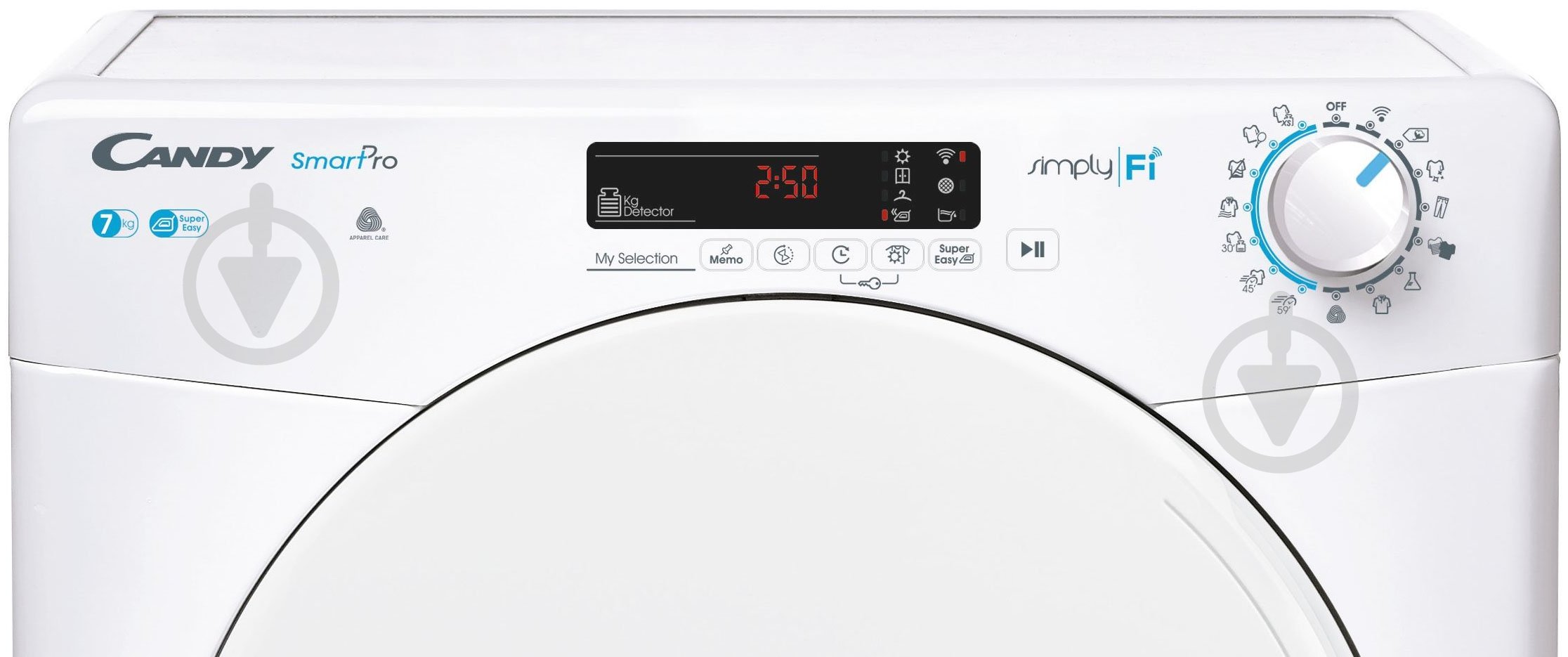 Сушильная машина Candy CSO C7DF-S - фото 2 Сушильная машина Candy CSO C7DF-S - фото 2