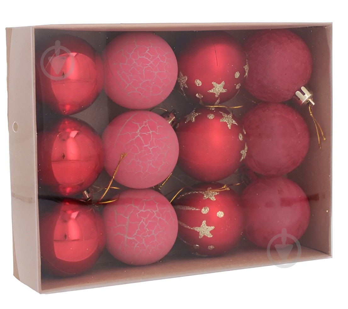 Набор елочных шаров Тайм Еко d 5 мм 12 шт./уп. - фото 3 Набор елочных шаров Тайм Еко d 5 мм 12 шт./уп. - фото 3